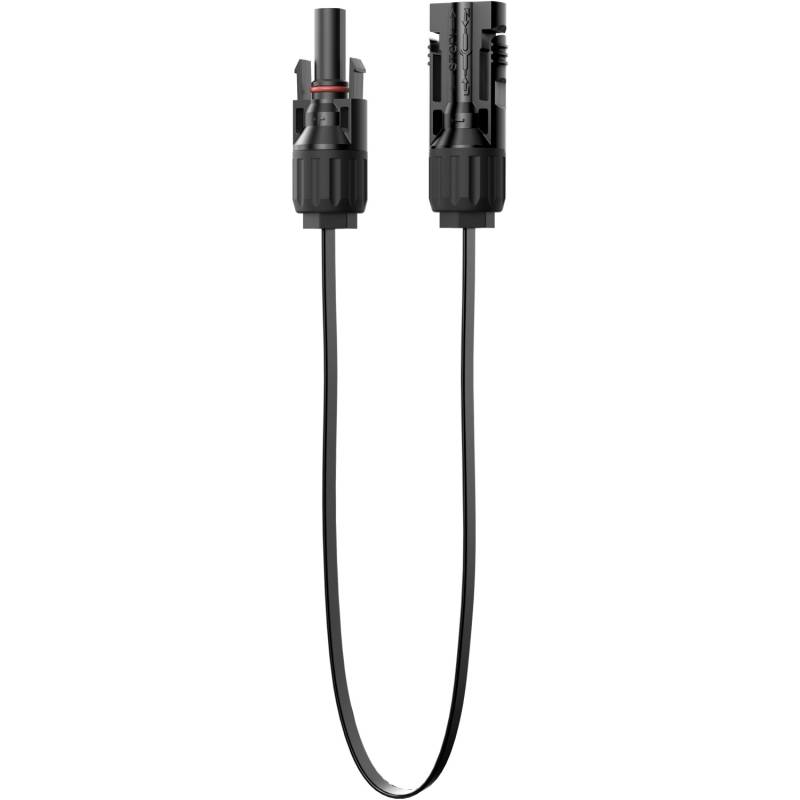 EcoFlow Solarflachkabel MC4 Schwarz 0,5 m von EcoFlow