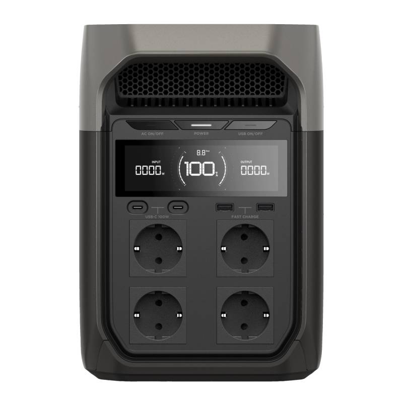 Ecoflow Powerstation Delta 3 Grau 1024 Wh von EcoFlow