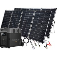 Ecoflow Solaranlage "Delta Pro 3,6kWh Powerstation mit 2 x 440W Offgridtec Solarmodul", (Spar-Set) von EcoFlow