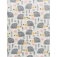 100% Natürliches Wiederverwendbares Bienenwachs Food Wrap-Igel Design .zero Waste Geschenk von EcoFoodwraps