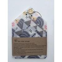 100% Natürliches Wiederverwendbares Bienenwachs Lebensmittel/Sandwich Wrap-Wählen Sie Ihr Set.zero Waste Geschenk von EcoFoodwraps