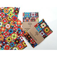 100% Natürliches Wiederverwendbares Bienenwachs-Lebensmittelwrap-Mehrfarbig. Zero Waste Geschenk von EcoFoodwraps