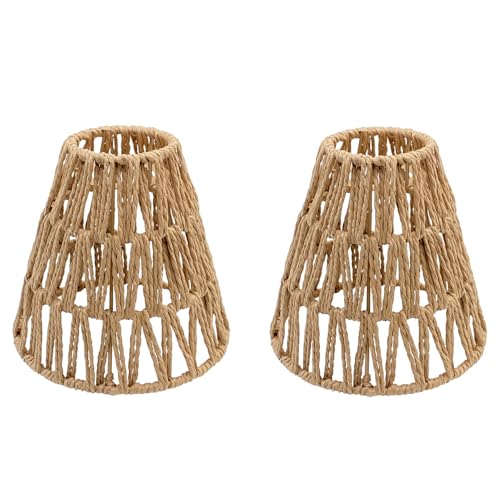 2x Klein Boho Rattan Lampenschirm E27 Lampenschirme für Tischlampe Hängelampe Wandlampe Stehlampe Deckenleuchte Spiegelleuchten Korblampe Papierlampenschirm Papier Hängend Korb Ersatzschirm 2x Klein Boho Rattan Lampenschirm E27 Lampenschirme für Tischlampe Hängelampe Wandlampe Stehlampe Deckenleuchte Spiegelleuchten Korblampe Papierlampenschirm Papier Hängend Korb Ersatzschirm von EcoGehen