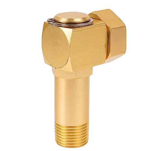 EcoGleam Gartenschlauch Adapter Messing Ersatzteil, Verbinder Gartenschlauch Adapter Messing Ersatzteil Drehbarer Gartenschlauch Anschlusskupplung Adapter Einfache Installation von EcoGleam