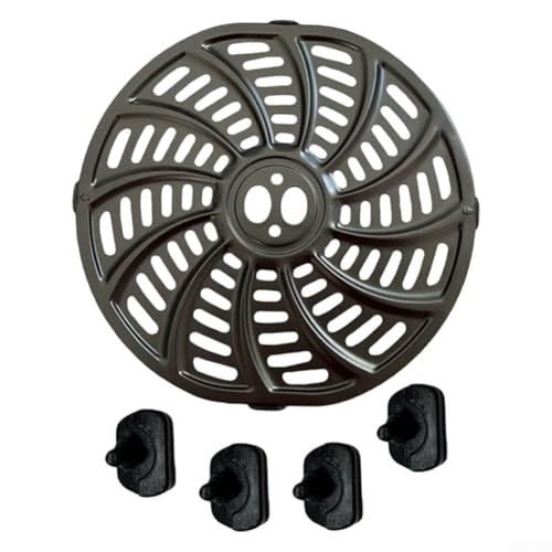 Air Fryer Grill Crisper Plate Pan for Gourmia 6QT GAF698 / GAF686 Stainless Steel Replacement Tray with Rubber Bumpers Air Fryer Grill Crisper Plate Pan for Gourmia 6QT GAF698 / GAF686 Stainless Steel Replacement Tray with Rubber Bumpers von EcoLivzen