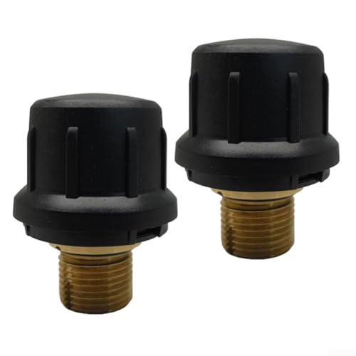 Messing-Sicherheitsventil für Kärcher SC1 SC2 CTK10 SC2D Dampfreiniger tragbare Motorhaube mit Verriegelung (2 Stück) von EcoLivzen