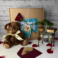 Pflanze Muttertagsgeschenkbox + Karte & Teddy | Geschenke Für Sie Pflanzenpflegepaket Verlobungsgeschenke Jubiläumsgeschenke Vermehrungsstand von EcoPurpleTurtleCo