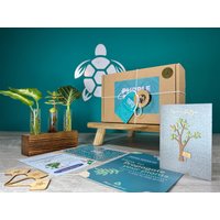 Pflanzenvermehrung Geschenk + Geschenkbox | Wachsen Sie Ihre Pflanzen-starter-station Geschenke Für Zimmerpflanzenstecker Kostenlose Plant von EcoPurpleTurtleCo