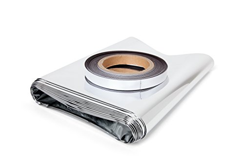 Ecosavers Isolierung Folie mit Magnet Klebeband für Installation Hinter der Heizkörper – Silber von EcoSavers
