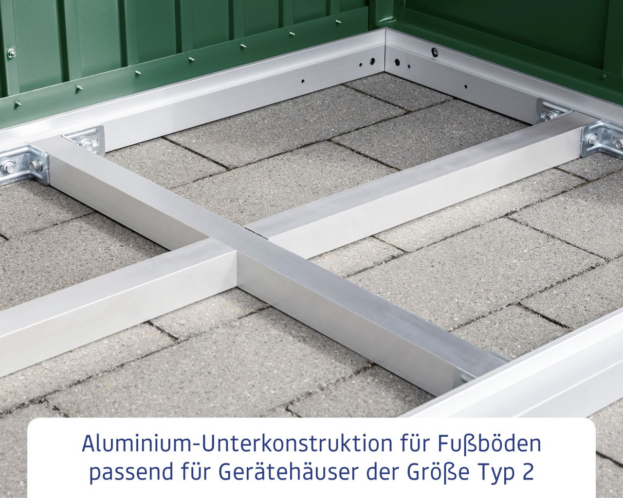 EcoStar Aluminium-Unterkonstruktion für Fußböden Trend&Elegant Typ 2 von EcoStar