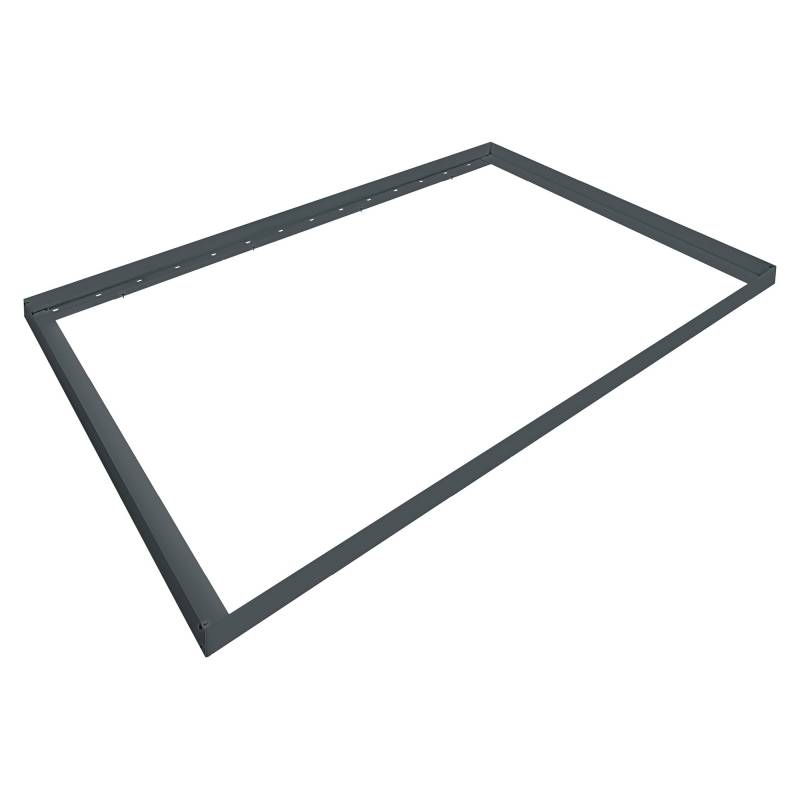 EcoStar Dachrahmen 'Berry' für Gründach GH-PD Typ 1 anthrazitgrau 251,7 x 154,4 cm von EcoStar