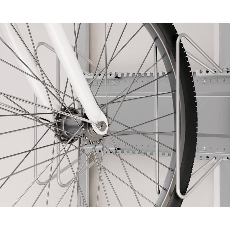 EcoStar Fahrradhalter 'Euroline 480' waagerecht für Gerätehaus von EcoStar