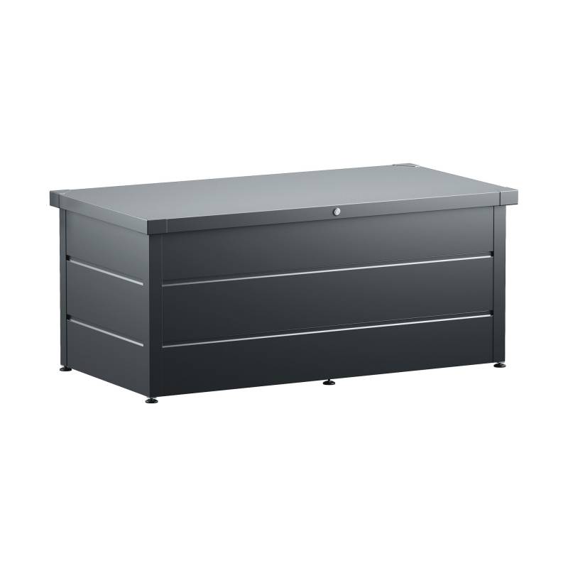 EcoStar Gartenbox Stahl anthrazit 166 x 87,5 x 72,5 cm von EcoStar