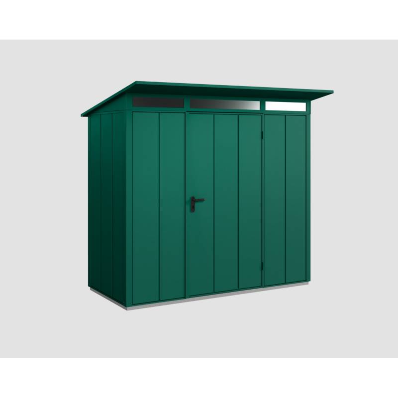 EcoStar Gerätehaus 'Elegant-P Typ 1' moosgrün 238 x 107,8 cm, mit Einzeltür von EcoStar