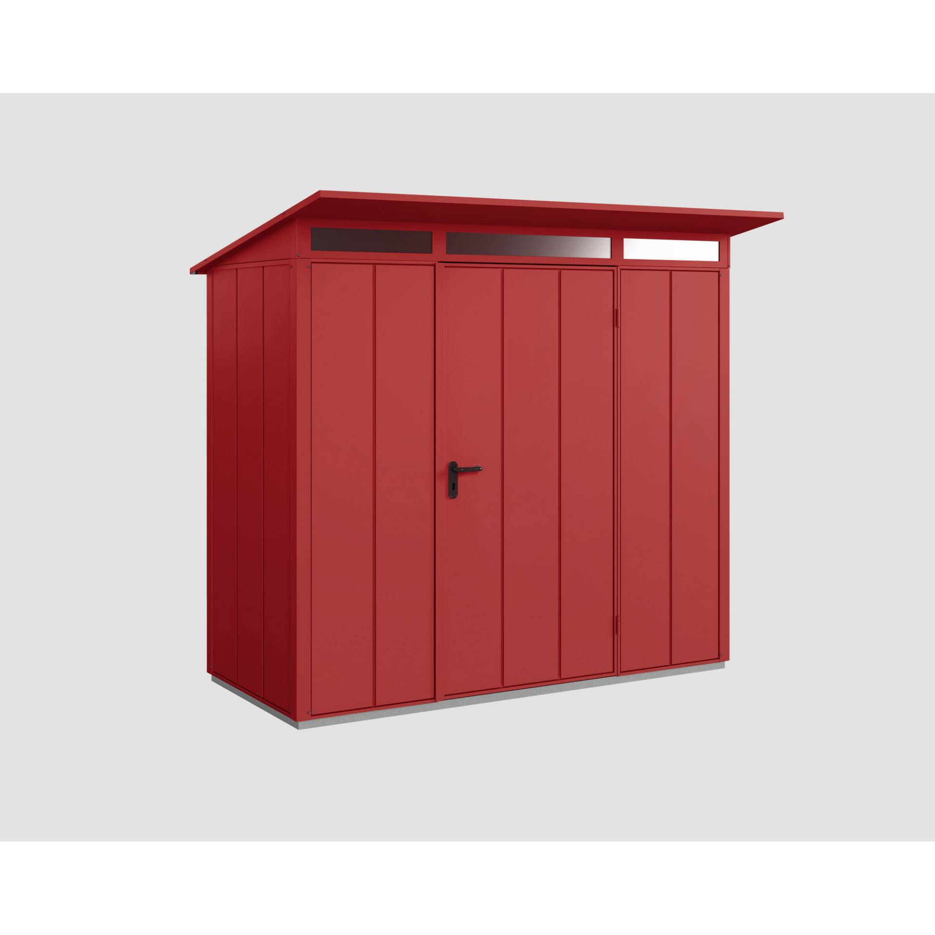 EcoStar Gerätehaus 'Elegant-P Typ 1' purpurrot 238 x 107,8 cm, mit Einzeltür EcoStar Gerätehaus 'Elegant-P Typ 1' purpurrot 238 x 107,8 cm, mit Einzeltür von EcoStar