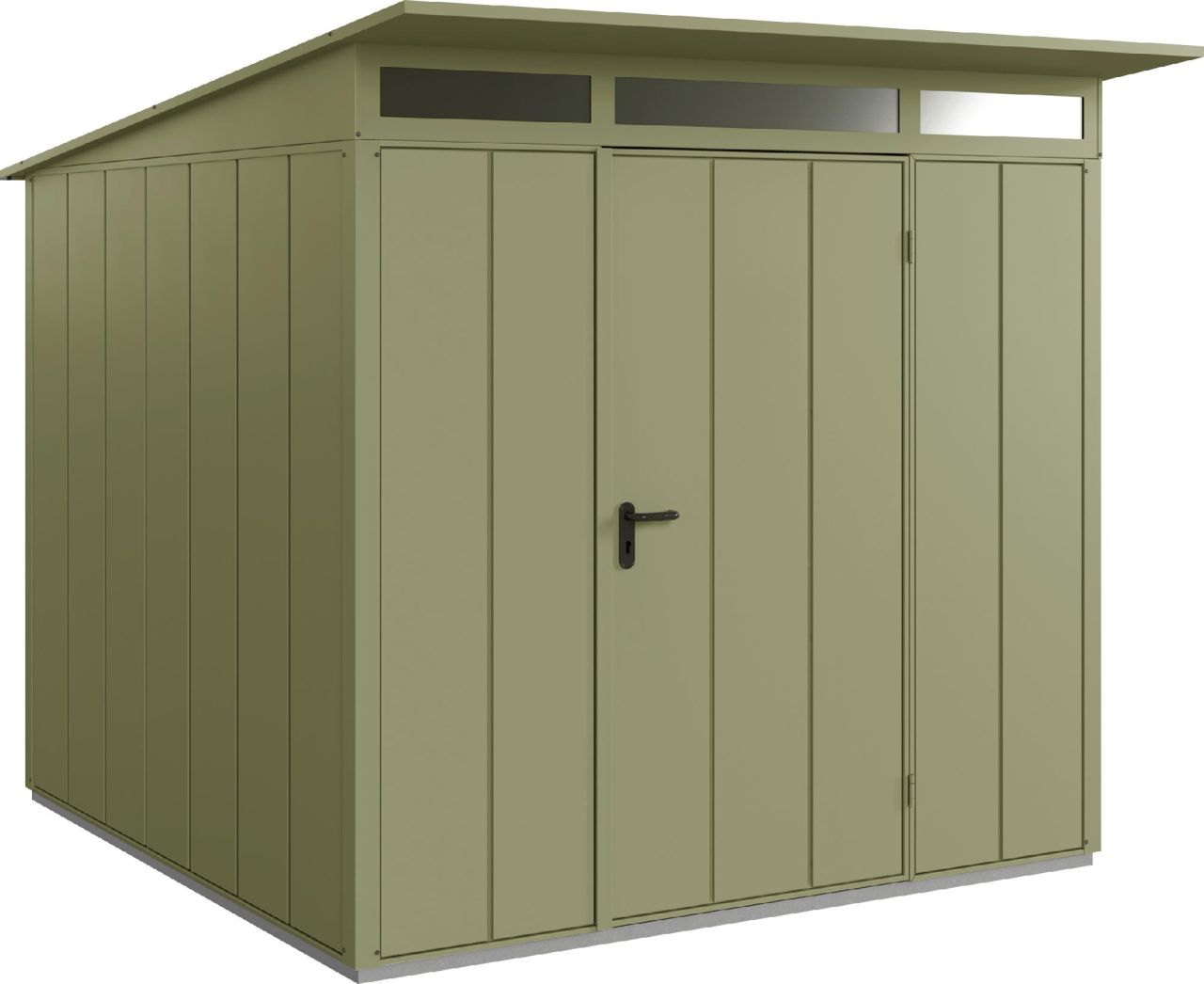 EcoStar Gerätehaus Elegant-P Typ 2 Schilfgrün 247,9 x 283,4 x 232,3 cm von EcoStar