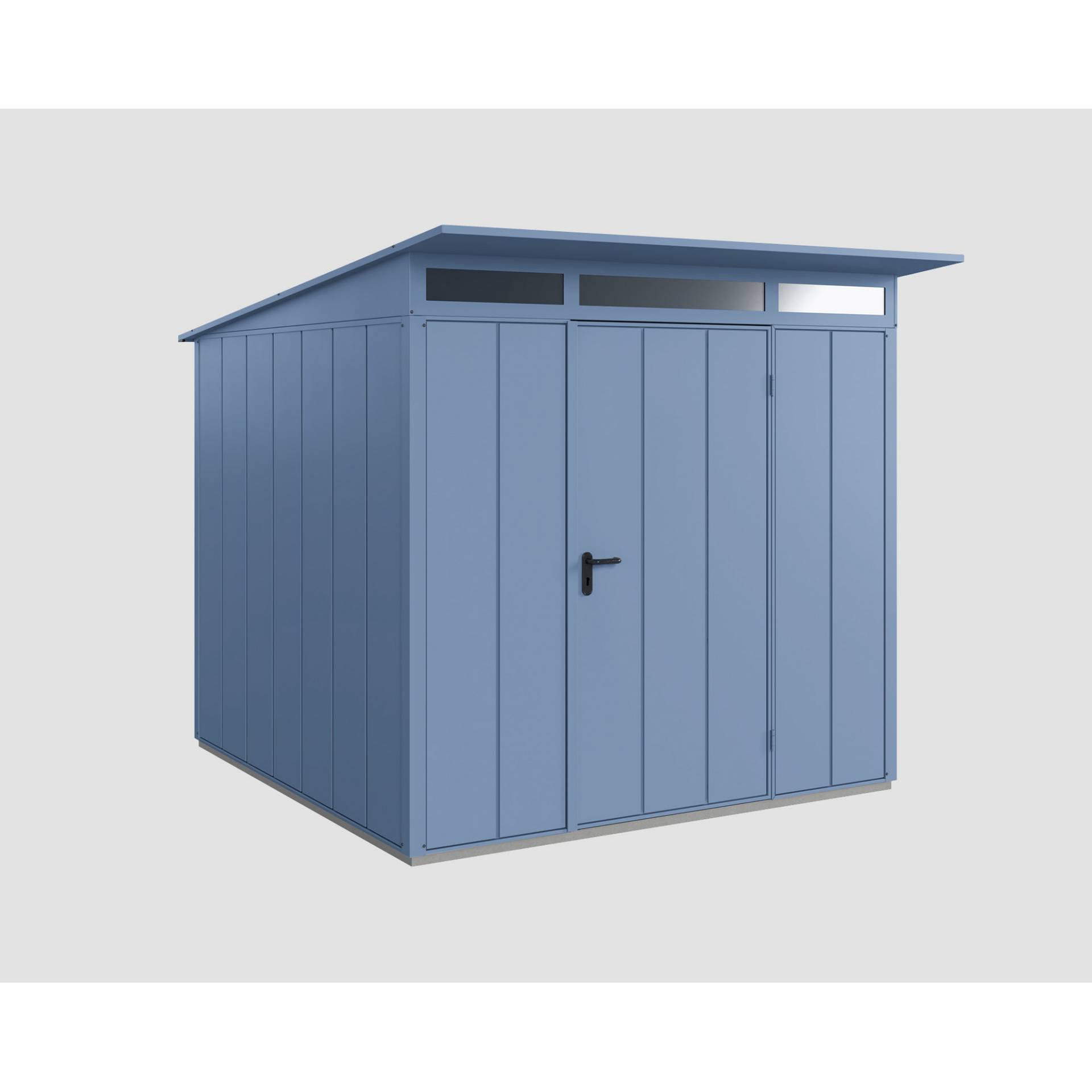 EcoStar Gerätehaus 'Elegant-P Typ 2' taubenblau 238 x 238 cm, mit Einzeltür EcoStar Gerätehaus 'Elegant-P Typ 2' taubenblau 238 x 238 cm, mit Einzeltür von EcoStar