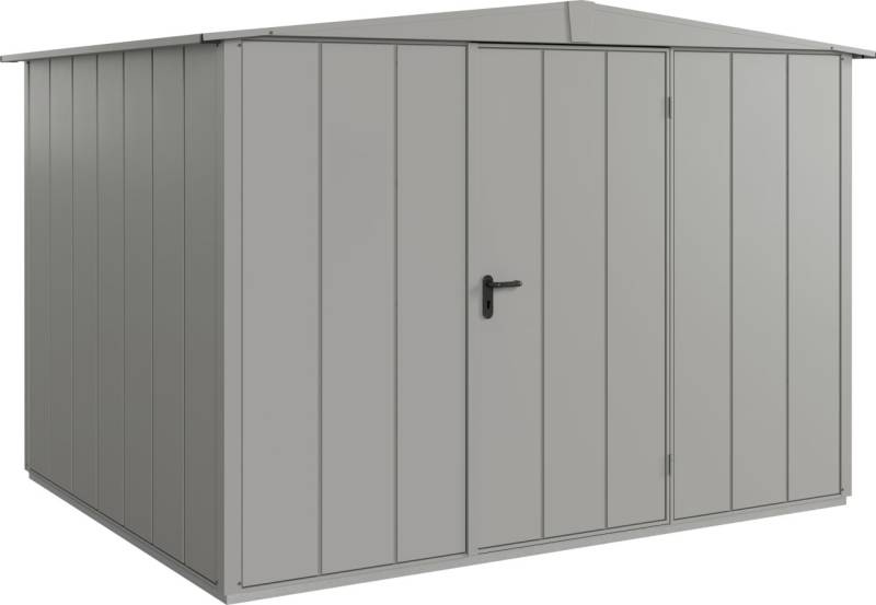 EcoStar Gerätehaus Elegant-S Typ 3 graualuminium 323,6 x 247,7 x 219,4 cm von EcoStar