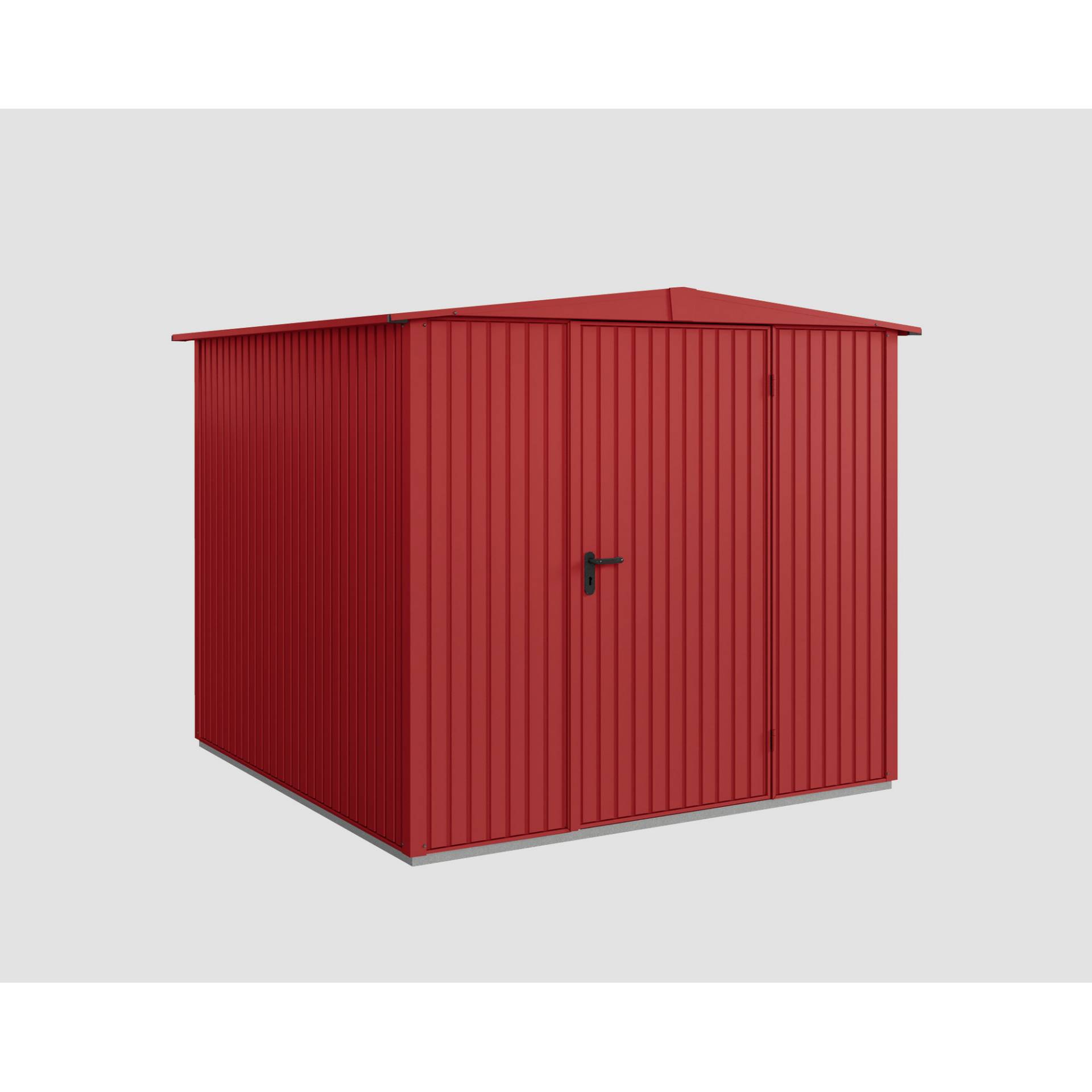 EcoStar Gerätehaus 'Trend-S Typ 2' purpurrot 238 x 238 cm, mit Einzeltür EcoStar Gerätehaus 'Trend-S Typ 2' purpurrot 238 x 238 cm, mit Einzeltür von EcoStar