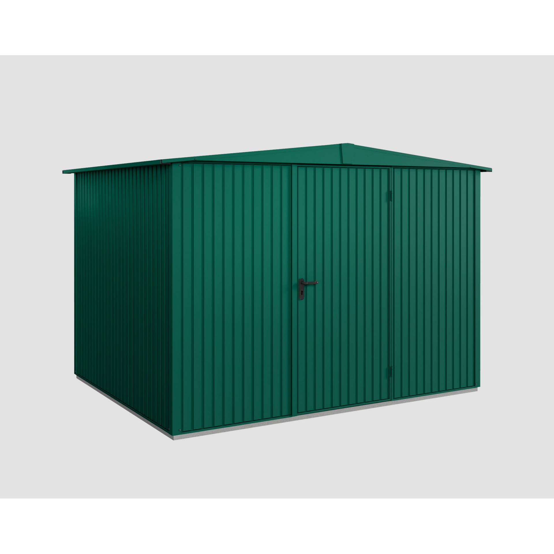 EcoStar Gerätehaus 'Trend-S Typ 3' moosgrün 302,8 x 238 cm, mit Einzeltür EcoStar Gerätehaus 'Trend-S Typ 3' moosgrün 302,8 x 238 cm, mit Einzeltür von EcoStar