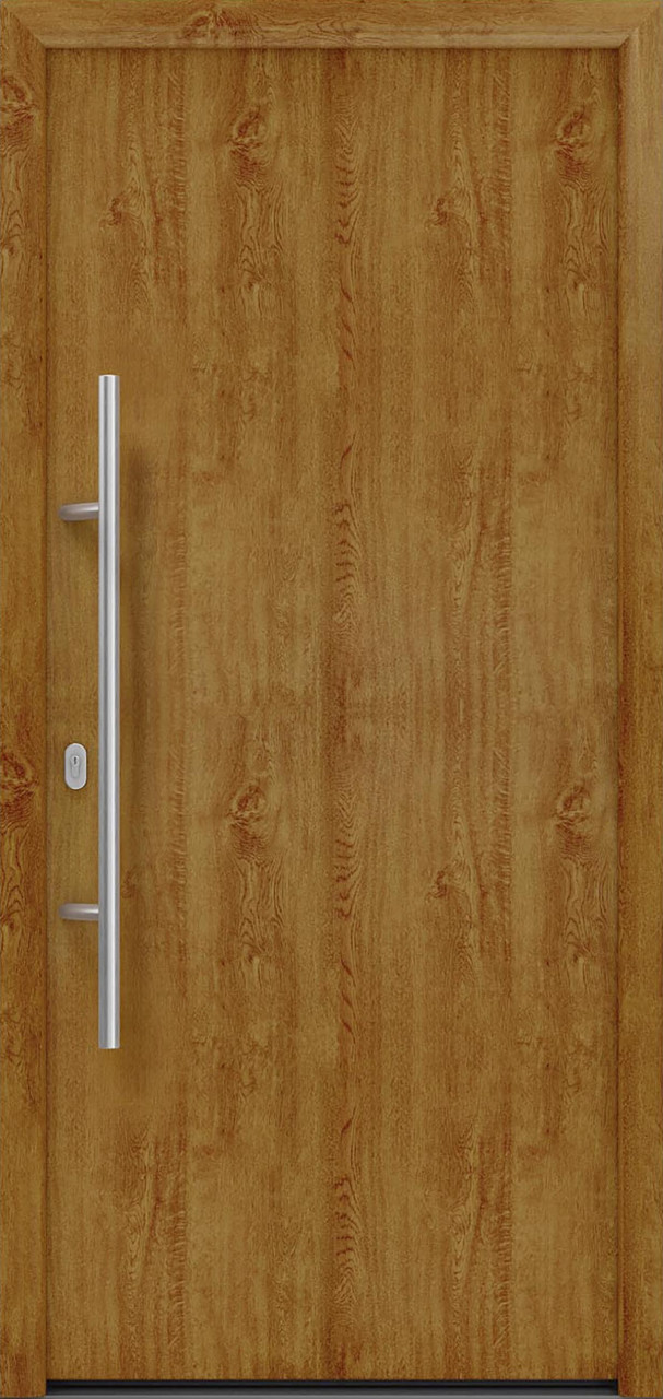 EcoStar Haustür ISOPRO IP 010 golden oak 110 x 210 cm von EcoStar