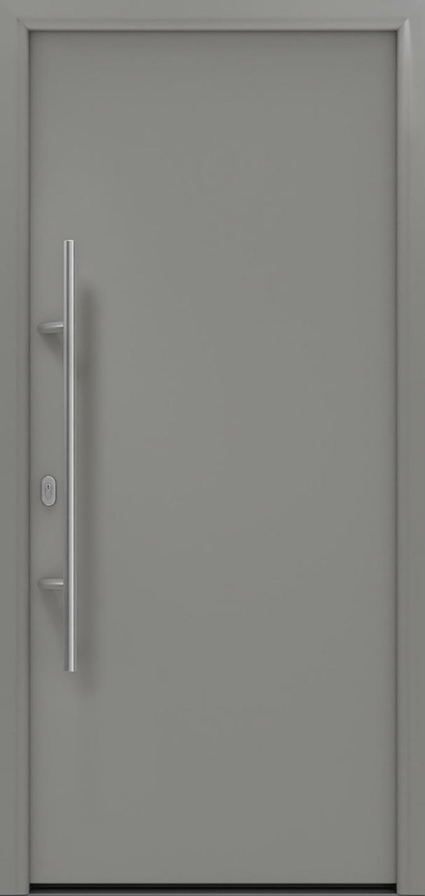 EcoStar Haustür ISOPRO IP 010 graualuminium 110 x 210 cm von EcoStar