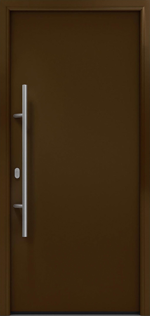 EcoStar Haustür ISOPRO IP 010 terrabraun 110 x 210 cm von EcoStar