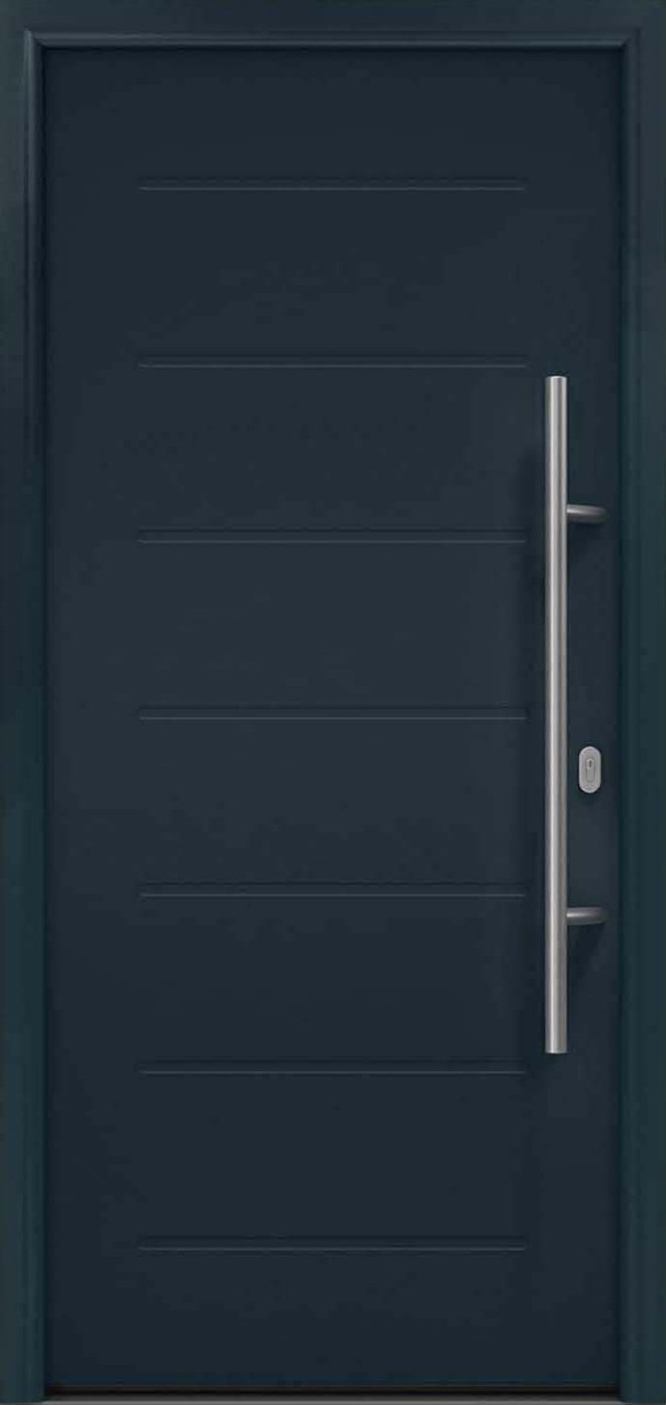 EcoStar Haustür ISOPRO IP 015 anthrazitgrau 110 x 210 cm von EcoStar