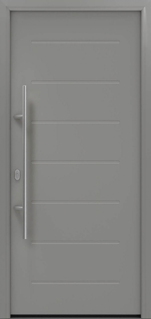 EcoStar Haustür ISOPRO IP 015 graualuminium 110 x 210 cm von EcoStar