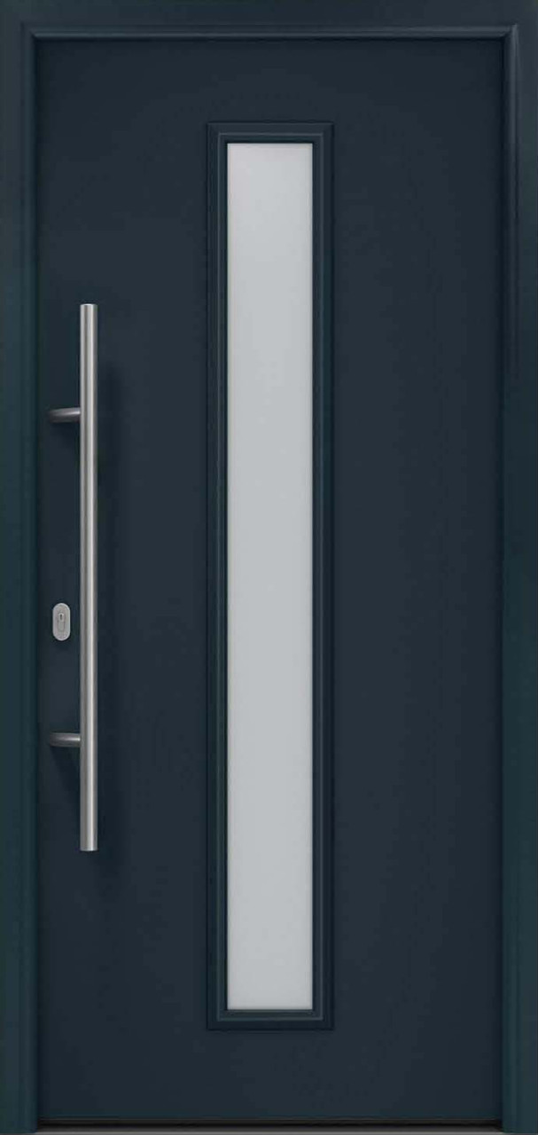 EcoStar Haustür ISOPRO IP 020S anthrazitgrau 110 x 210 cm von EcoStar
