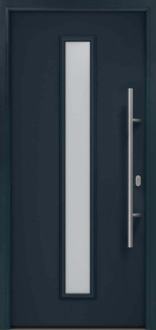 EcoStar Haustür ISOPRO IP 020S anthrazitgrau 110 x 210 cm von EcoStar