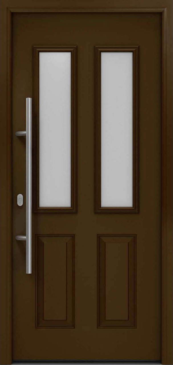 EcoStar Haustür ISOPRO IP 410S terrabraun 110 x 210 cm von EcoStar