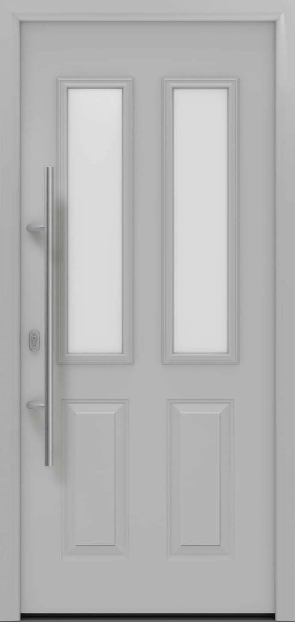 EcoStar Haustür ISOPRO IP 410S weißaluminium 110 x 210 cm von EcoStar