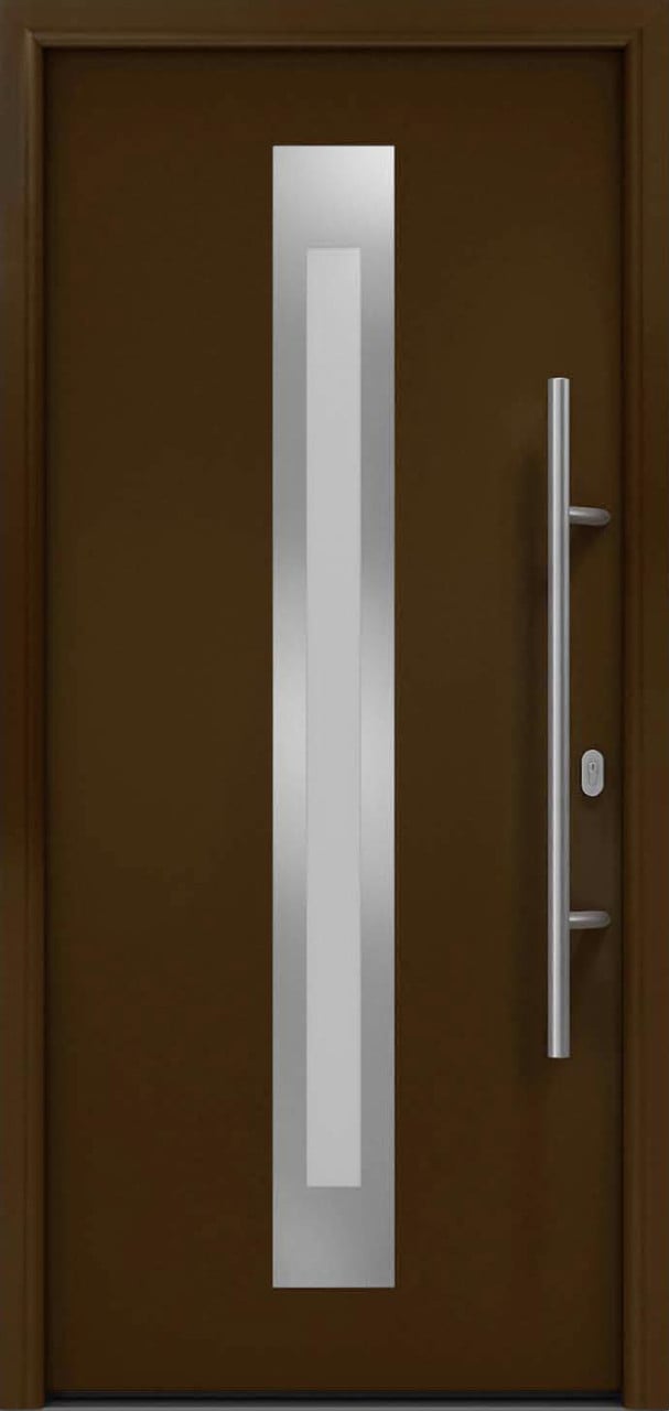 EcoStar Haustür ISOPRO IP 770S terrabraun 110 x 210 cm von EcoStar