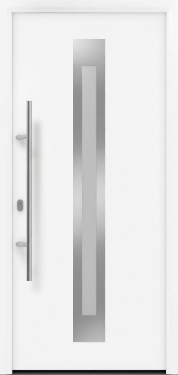 EcoStar Haustür ISOPRO IP 770S verkehrsweiß 110 x 210 cm von EcoStar