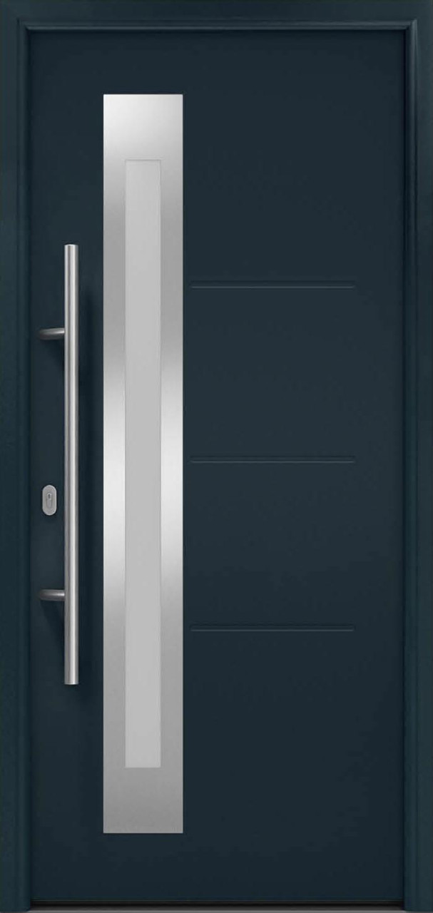 EcoStar Haustür ISOPRO IP 780S anthrazitgrau 110 x 210 cm von EcoStar