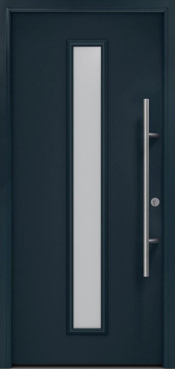 EcoStar Haustür ISOPRO Secur IPS 020 RC2 anthrazitgrau 110 x 210 cm von EcoStar