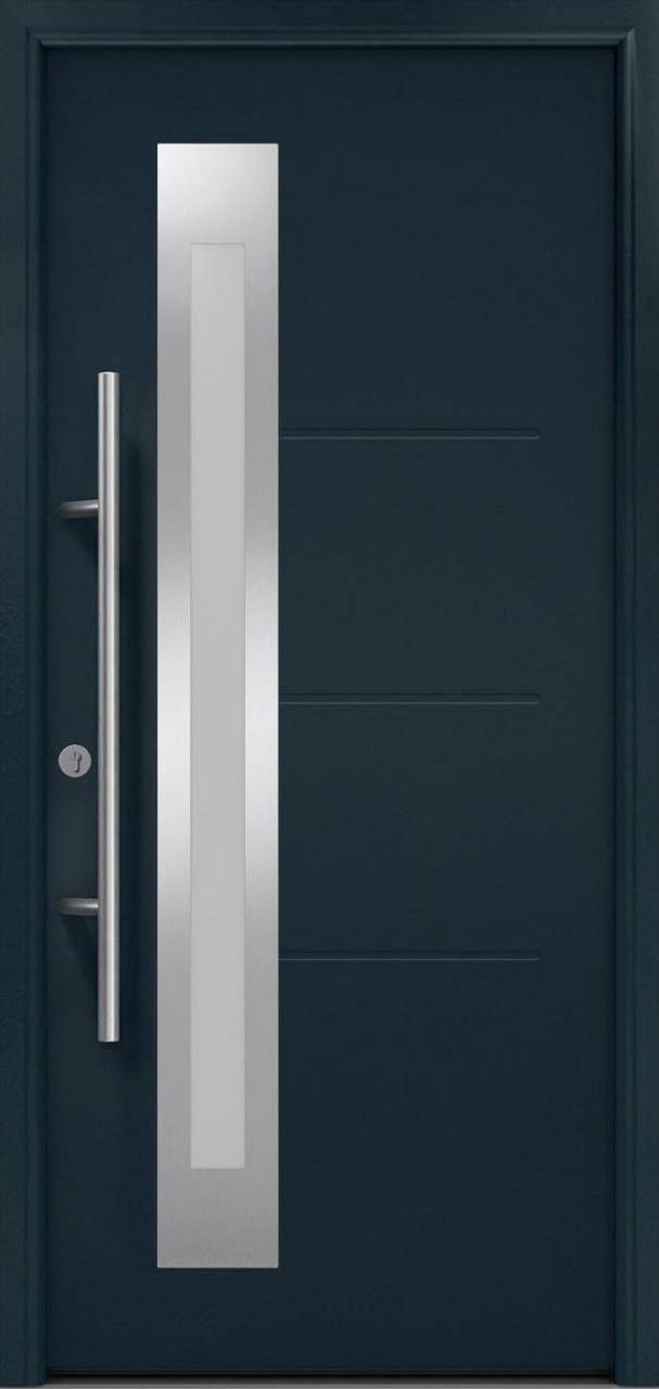 EcoStar Haustür ISOPRO Secur IPS 780S RC2 anthrazitgrau 110 x 210 cm von EcoStar