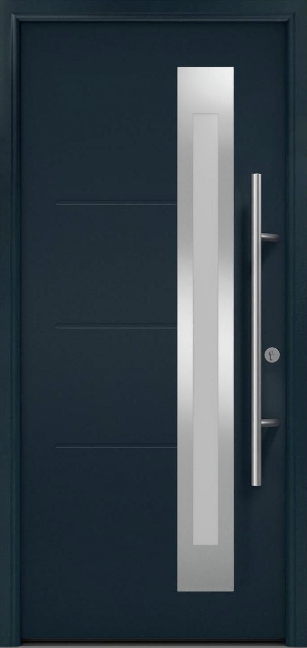 EcoStar Haustür ISOPRO Secur IPS 780S RC2 anthrazitgrau 110 x 210 cm von EcoStar