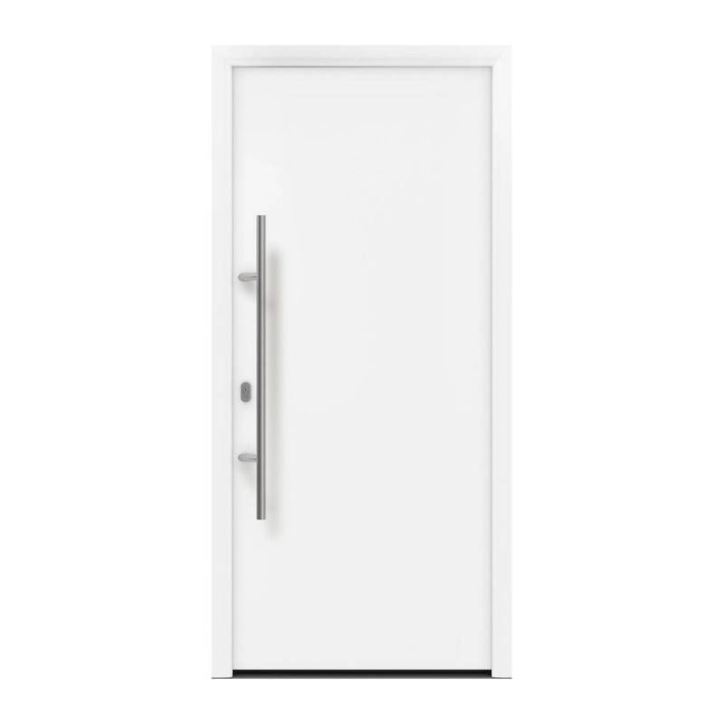EcoStar Haustür Isopro IP 010 Verkehrsweiß 110 cm x 210 cm DIN L von EcoStar