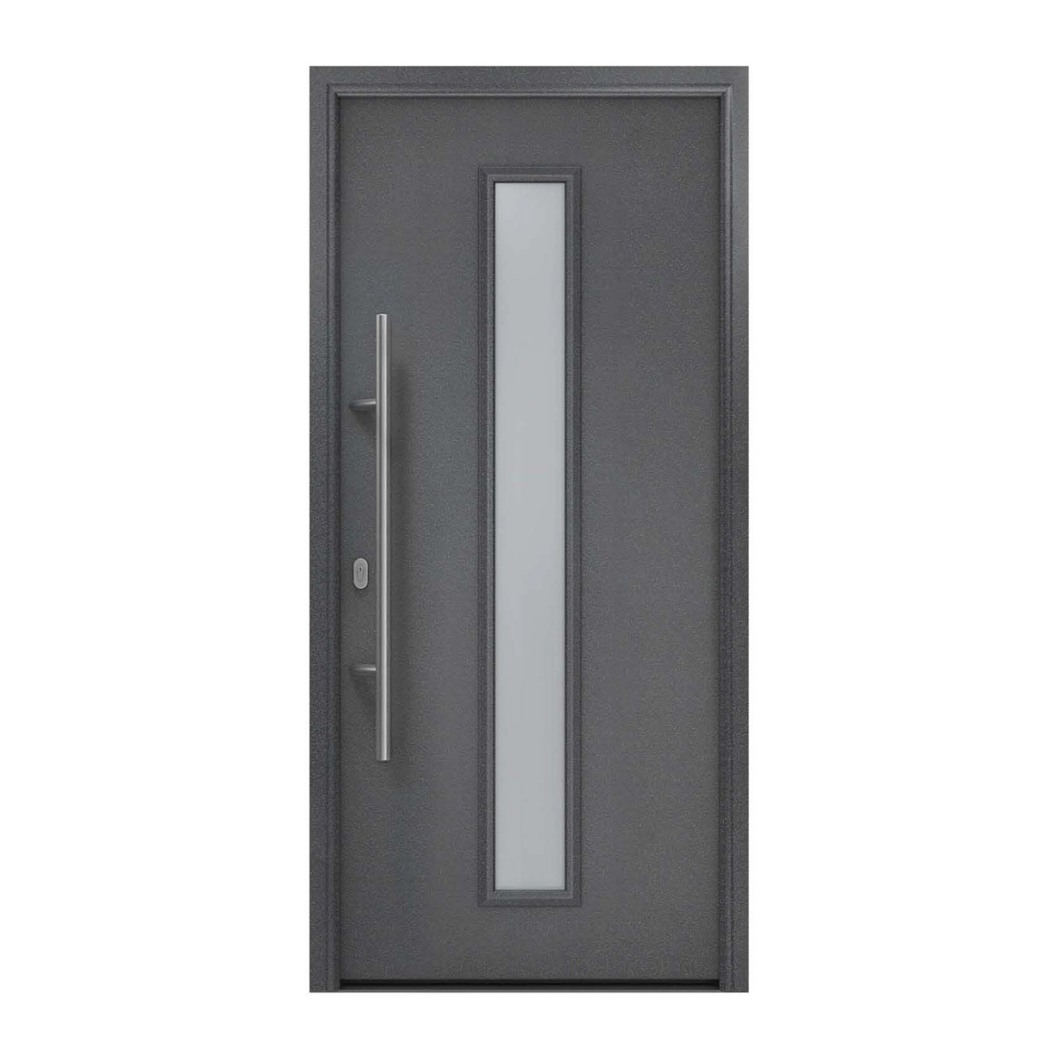 EcoStar Haustür Isopro IP 020S Anthrazitmetallic 110 cm x 210 cm DIN L EcoStar Haustür Isopro IP 020S Anthrazitmetallic 110 cm x 210 cm DIN L von EcoStar