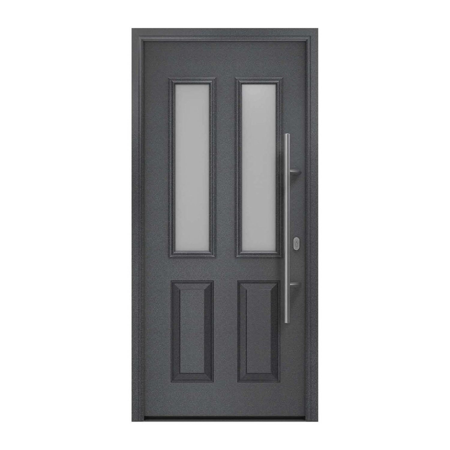 EcoStar Haustür Isopro IP 410S Anthrazitmetallic 110 cm x 210 cm DIN R EcoStar Haustür Isopro IP 410S Anthrazitmetallic 110 cm x 210 cm DIN R von EcoStar