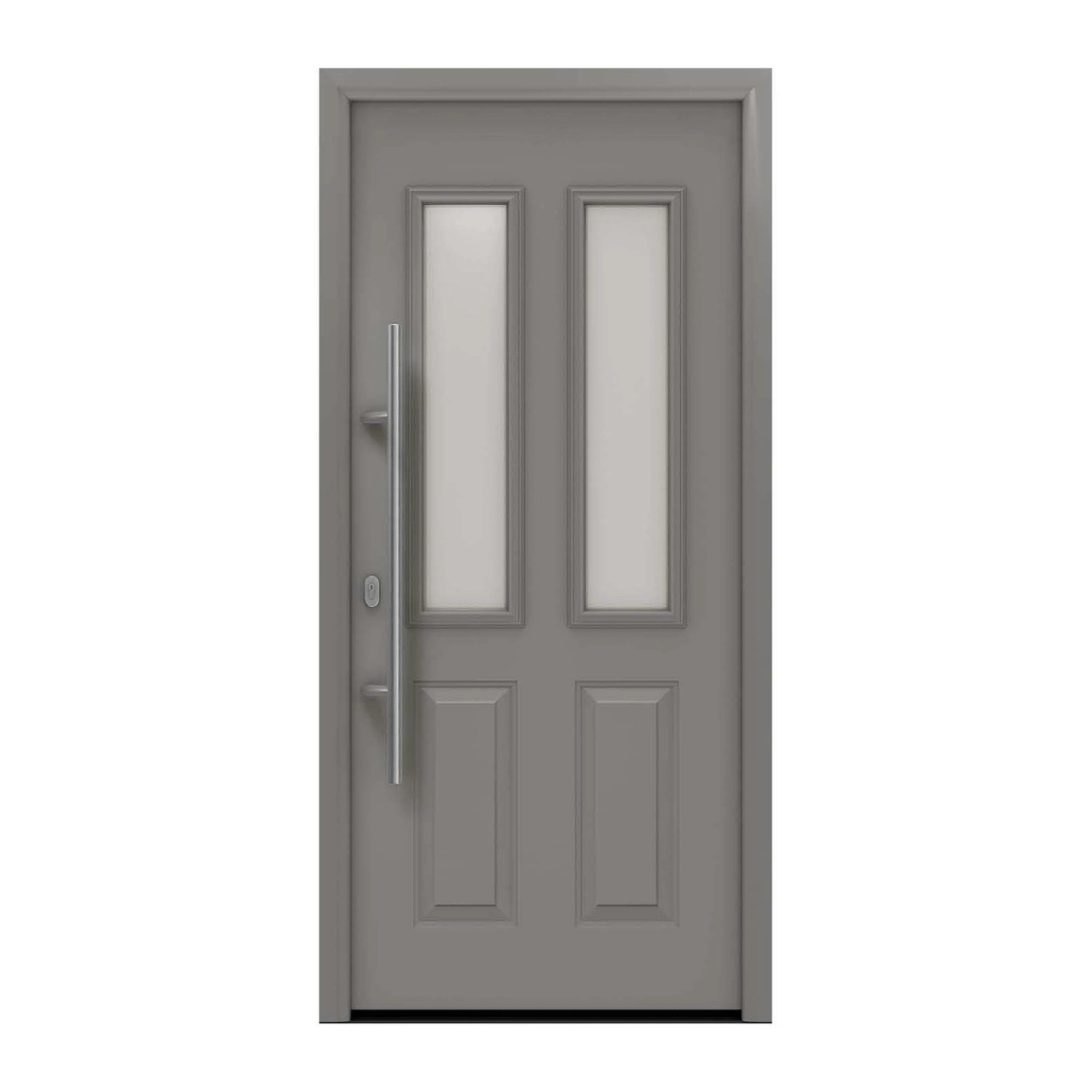 EcoStar Haustür Isopro IP 410S Graualuminium 110 cm x 210 cm DIN L EcoStar Haustür Isopro IP 410S Graualuminium 110 cm x 210 cm DIN L von EcoStar