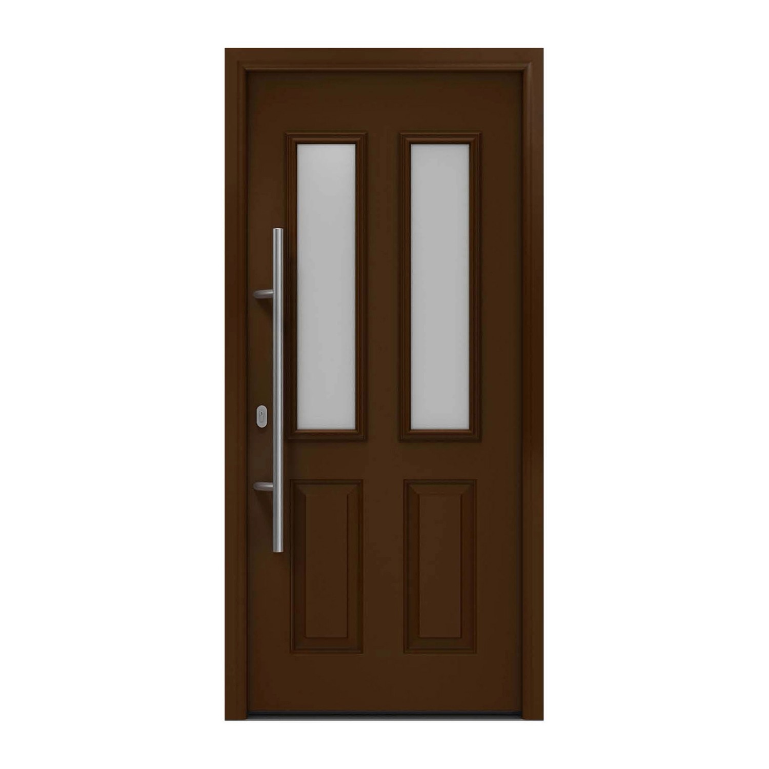 EcoStar Haustür Isopro IP 410S Terrabraun 110 cm x 210 cm DIN L EcoStar Haustür Isopro IP 410S Terrabraun 110 cm x 210 cm DIN L von EcoStar