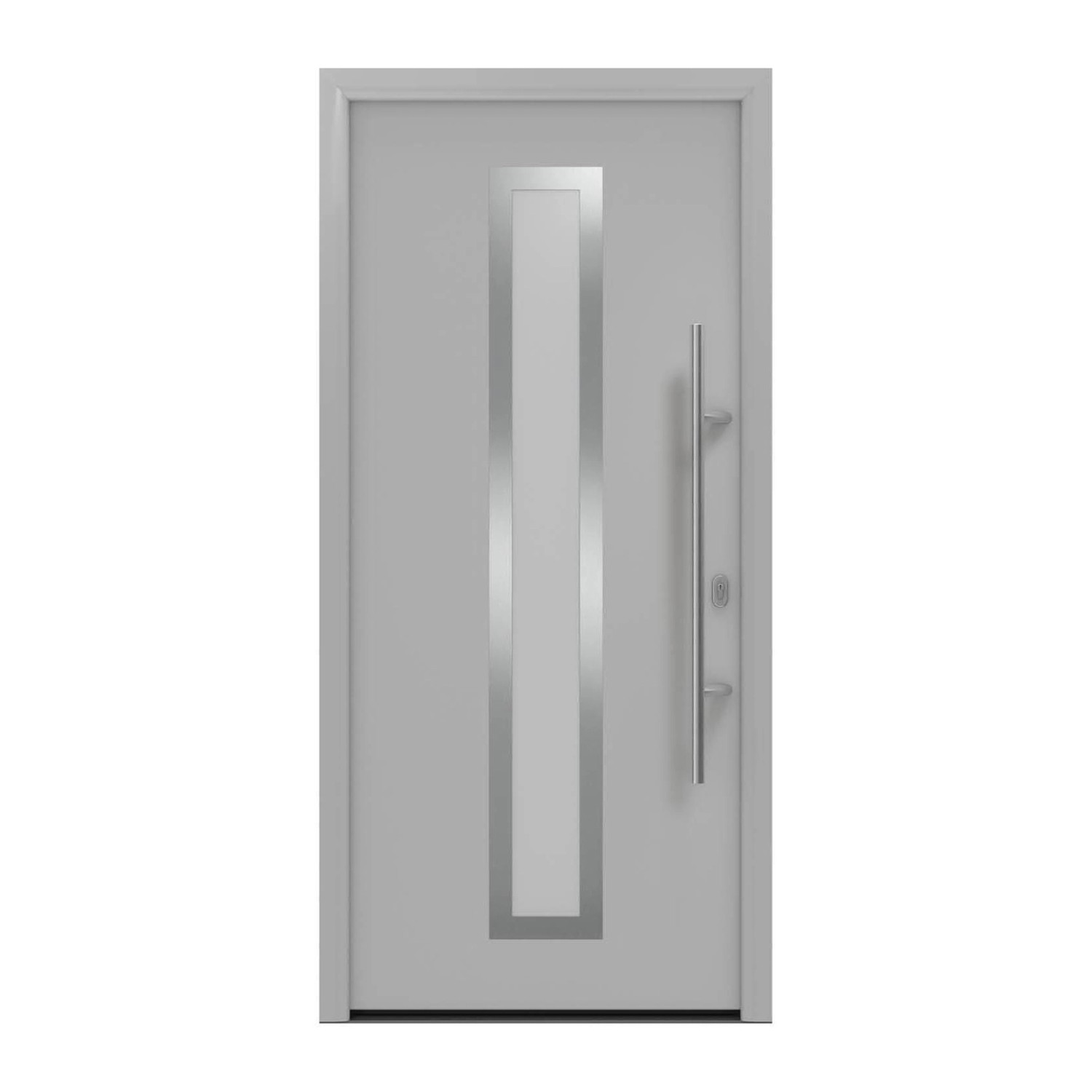 EcoStar Haustür Isopro IP 700S Weißaluminium 110 cm x 210 cm DIN R EcoStar Haustür Isopro IP 700S Weißaluminium 110 cm x 210 cm DIN R von EcoStar