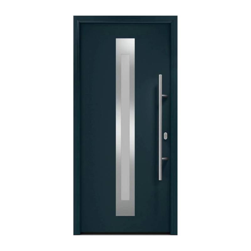 EcoStar Haustür Isopro IP 770S Anthrazitgrau 110 cm x 210 cm DIN R von EcoStar