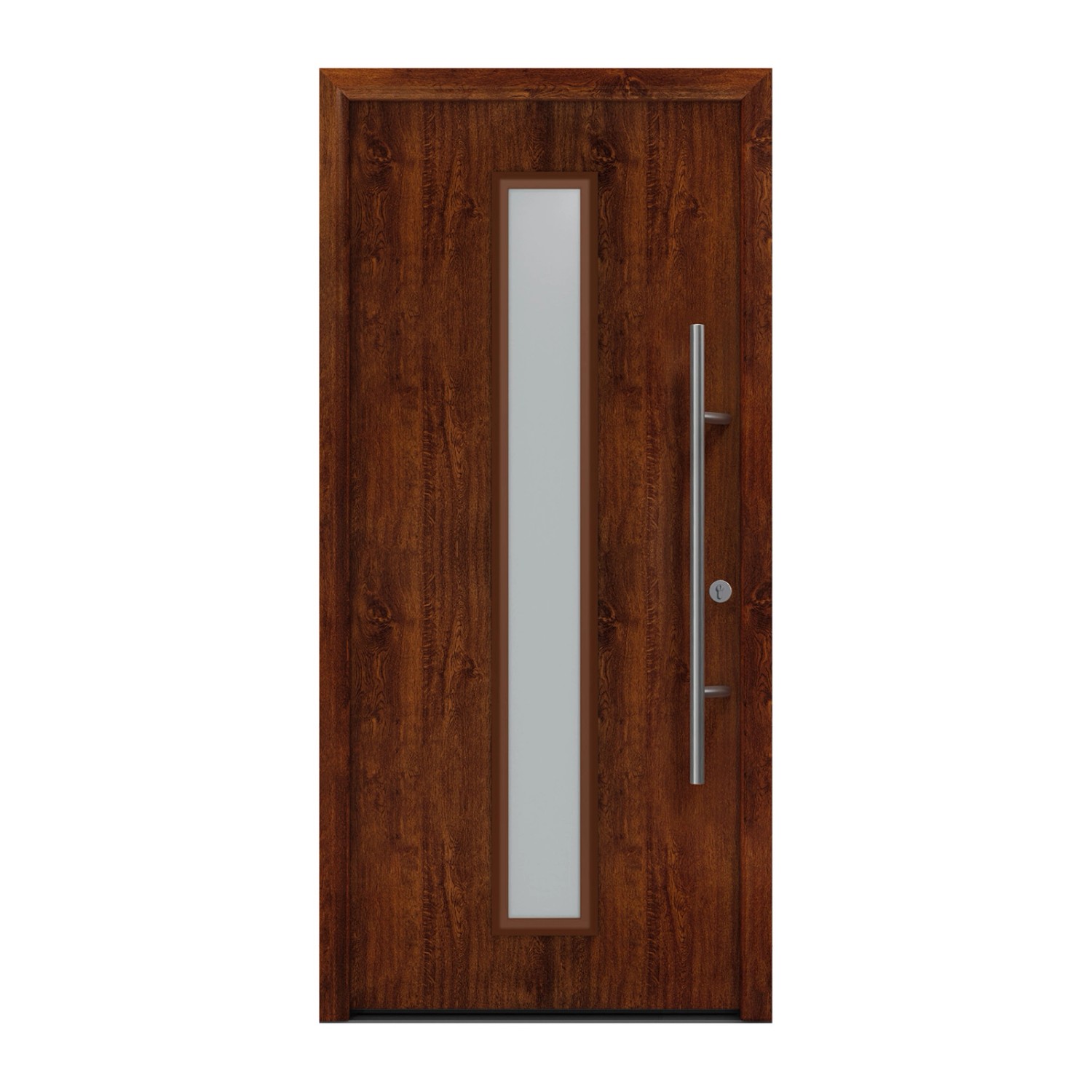 EcoStar Haustür Isopro Secur IPS 020S Dark Oak 110 cm x 210 cm DIN R EcoStar Haustür Isopro Secur IPS 020S Dark Oak 110 cm x 210 cm DIN R von EcoStar