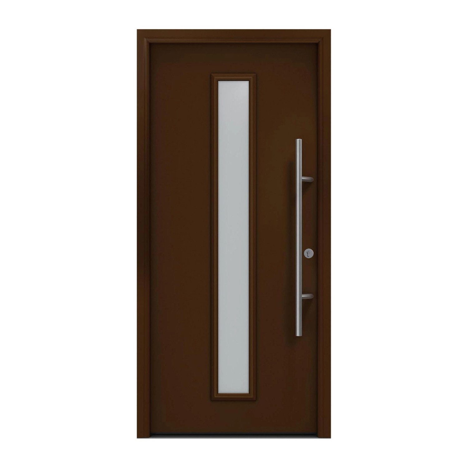 EcoStar Haustür Isopro Secur IPS 020S Terrabraun 110 cm x 210 cm DIN R EcoStar Haustür Isopro Secur IPS 020S Terrabraun 110 cm x 210 cm DIN R von EcoStar
