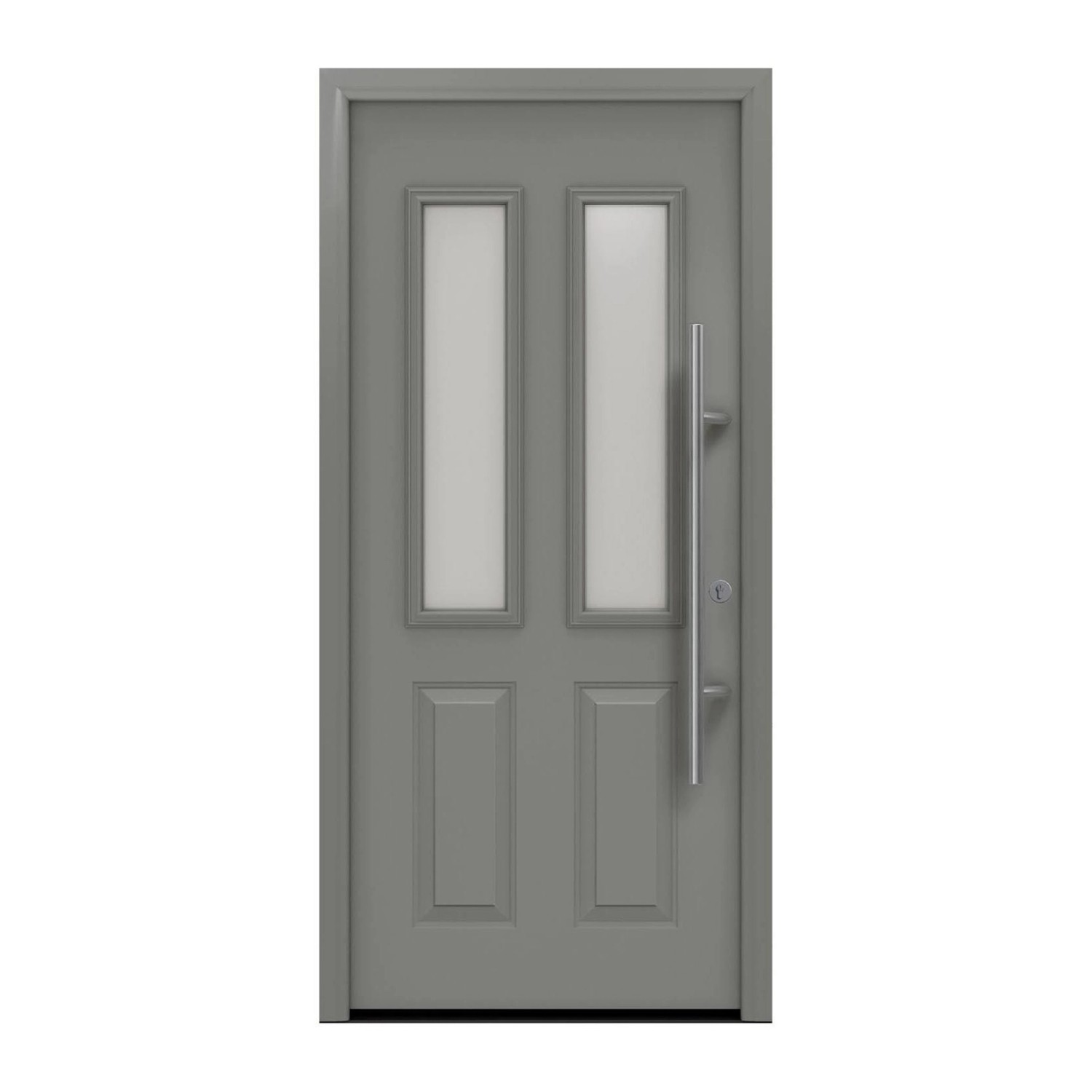 EcoStar Haustür Isopro Secur IPS 410S Graualuminium 110 cm x 210 cm DIN R EcoStar Haustür Isopro Secur IPS 410S Graualuminium 110 cm x 210 cm DIN R von EcoStar