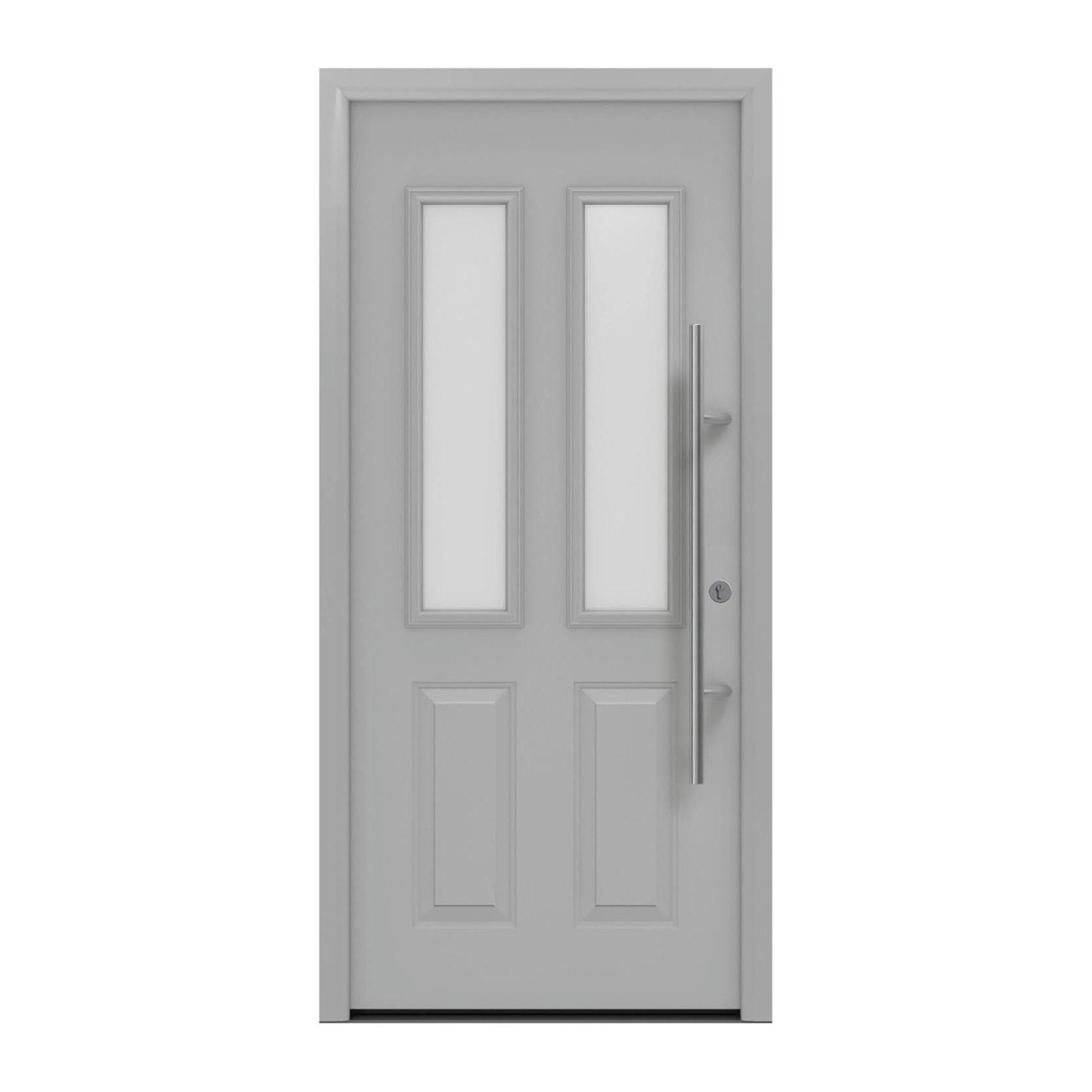 EcoStar Haustür Isopro Secur IPS 410S Weißaluminium 110 cm x 210 cm DIN R EcoStar Haustür Isopro Secur IPS 410S Weißaluminium 110 cm x 210 cm DIN R von EcoStar